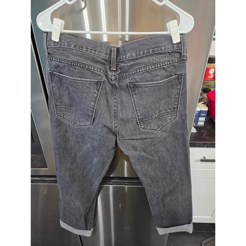 Charcoal Straight Leg Jeans - Arizona - 34x34